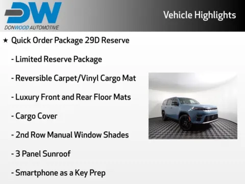 Another view of 2026 Jeep Grand Wagoneer Limited for sale in Rockbridge, OH at Don Wood Chrysler Dodge Jeep Ram