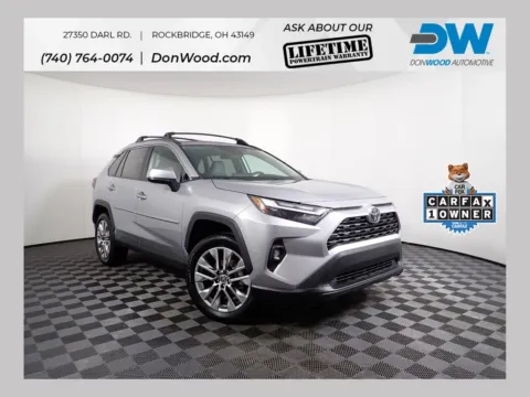 Silver 2023 Toyota RAV4 XLE Premium for sale in Rockbridge, OH