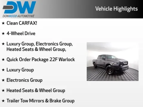 Another view of 2019 Ram 1500 Classic Warlock for sale in Rockbridge, OH at Don Wood Chrysler Dodge Jeep Ram