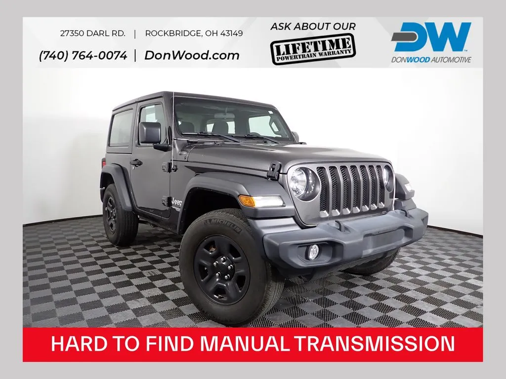Gray 2020 Jeep Wrangler Sport for sale in Rockbridge, OH