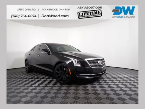 Black 2018 Cadillac ATS 2.0L Turbo Luxury for sale in Rockbridge, OH