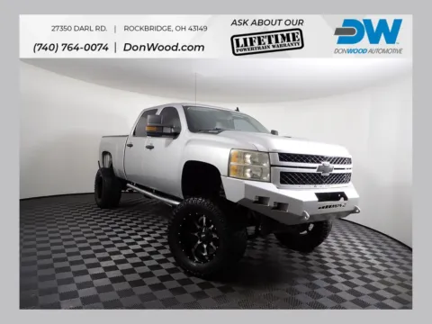 Silver 2011 Chevrolet Silverado 2500HD LT for sale in Rockbridge, OH