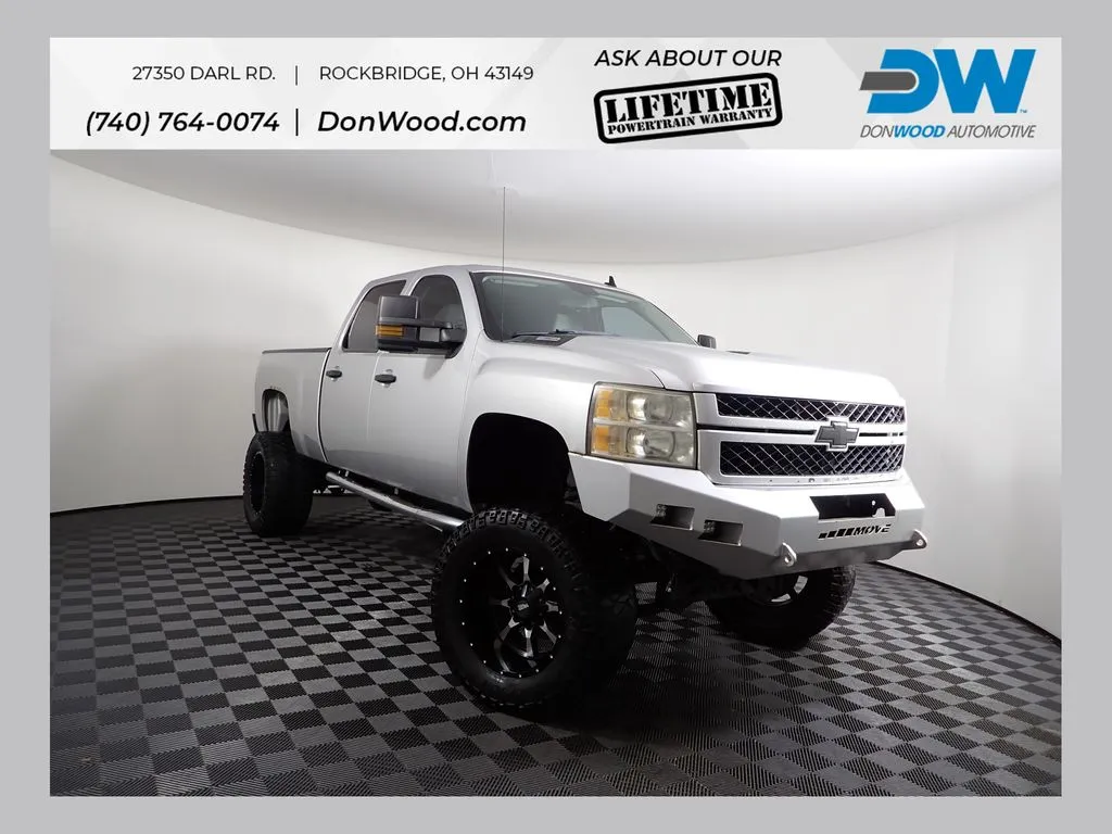 Silver 2011 Chevrolet Silverado 2500HD LT for sale in Rockbridge, OH