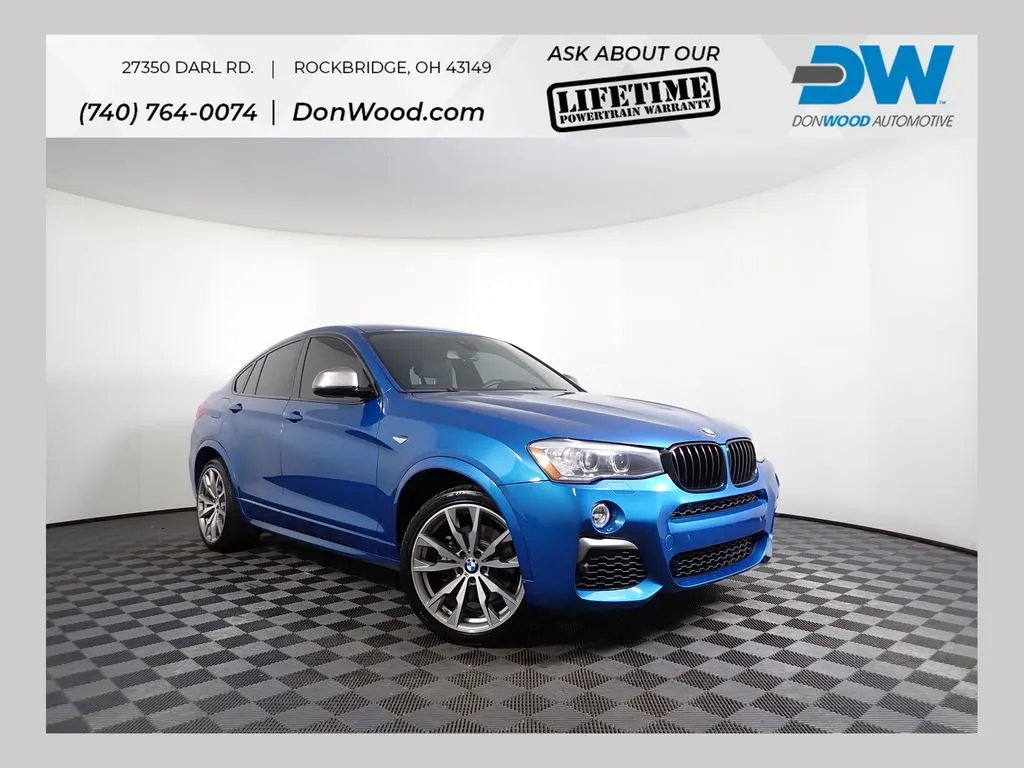 Blue 2018 BMW X4 M40i for sale in Rockbridge, OH