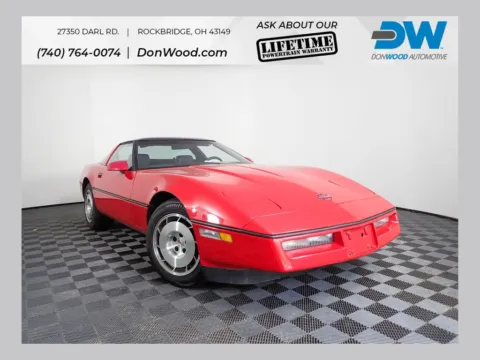 Red 1986 Chevrolet Corvette for sale in Rockbridge, OH