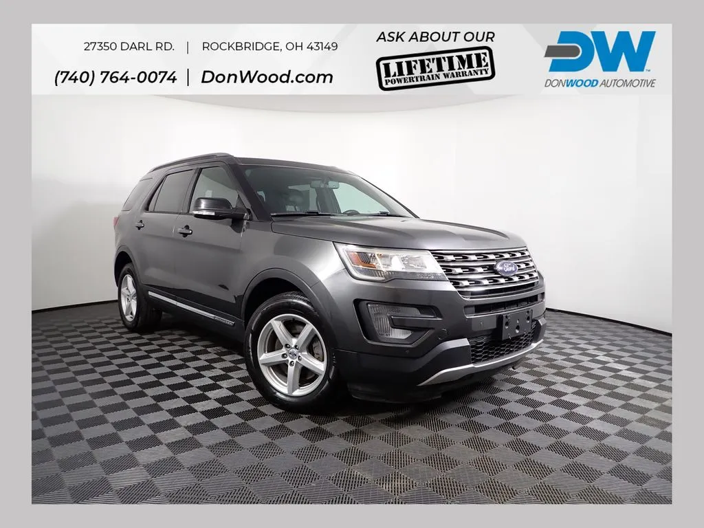 Gray 2017 Ford Explorer XLT for sale in Rockbridge, OH