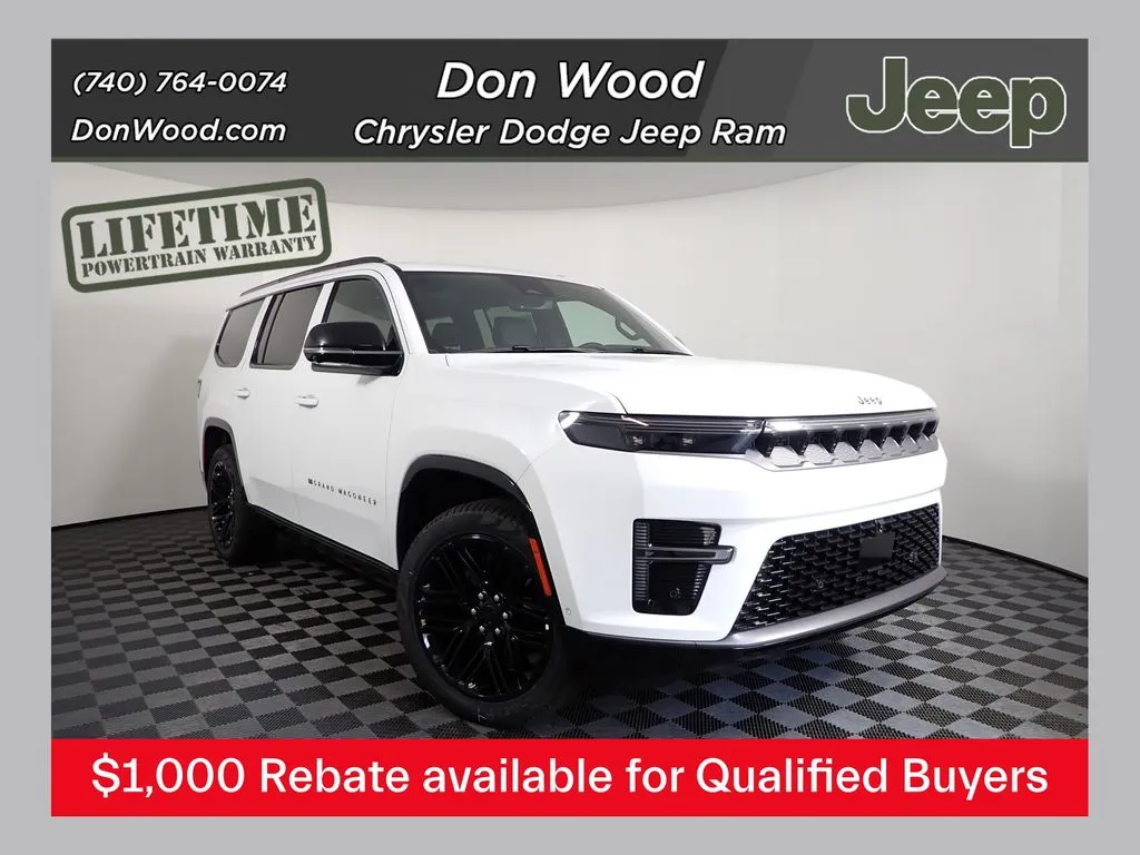 White 2026 Jeep Grand Wagoneer Limited Reserve for sale in Rockbridge, OH