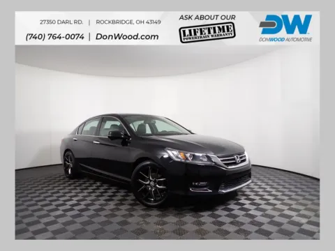 Black 2015 Honda Accord EX-L for sale in Rockbridge, OH