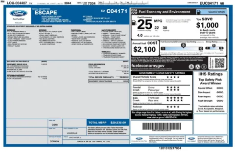 Another view of 2014 Ford Escape SE for sale in Rockbridge, OH at Don Wood Chrysler Dodge Jeep Ram