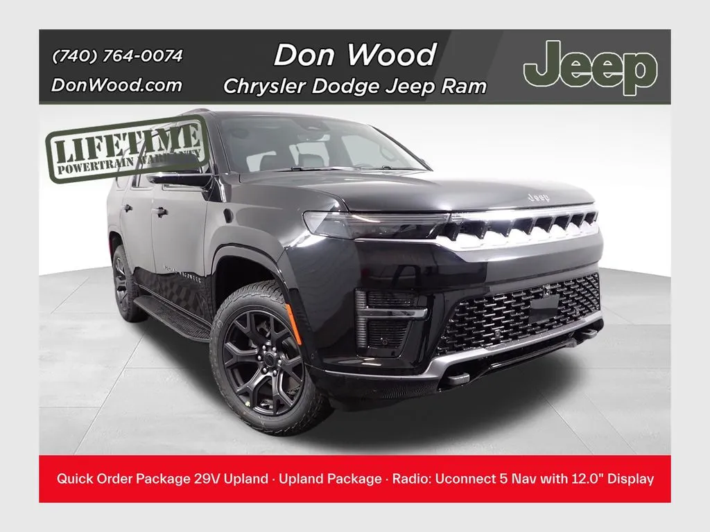 Black 2026 Jeep Grand Wagoneer Upland for sale in Rockbridge, OH