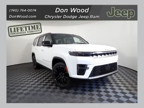 White 2026 Jeep Grand Wagoneer Summit Obsidian for sale in Rockbridge, OH