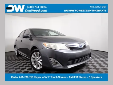 Gray 2012 Toyota Camry Hybrid XLE for sale in Rockbridge, OH