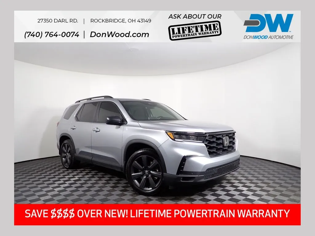 Silver 2025 Honda Pilot Sport for sale in Rockbridge, OH