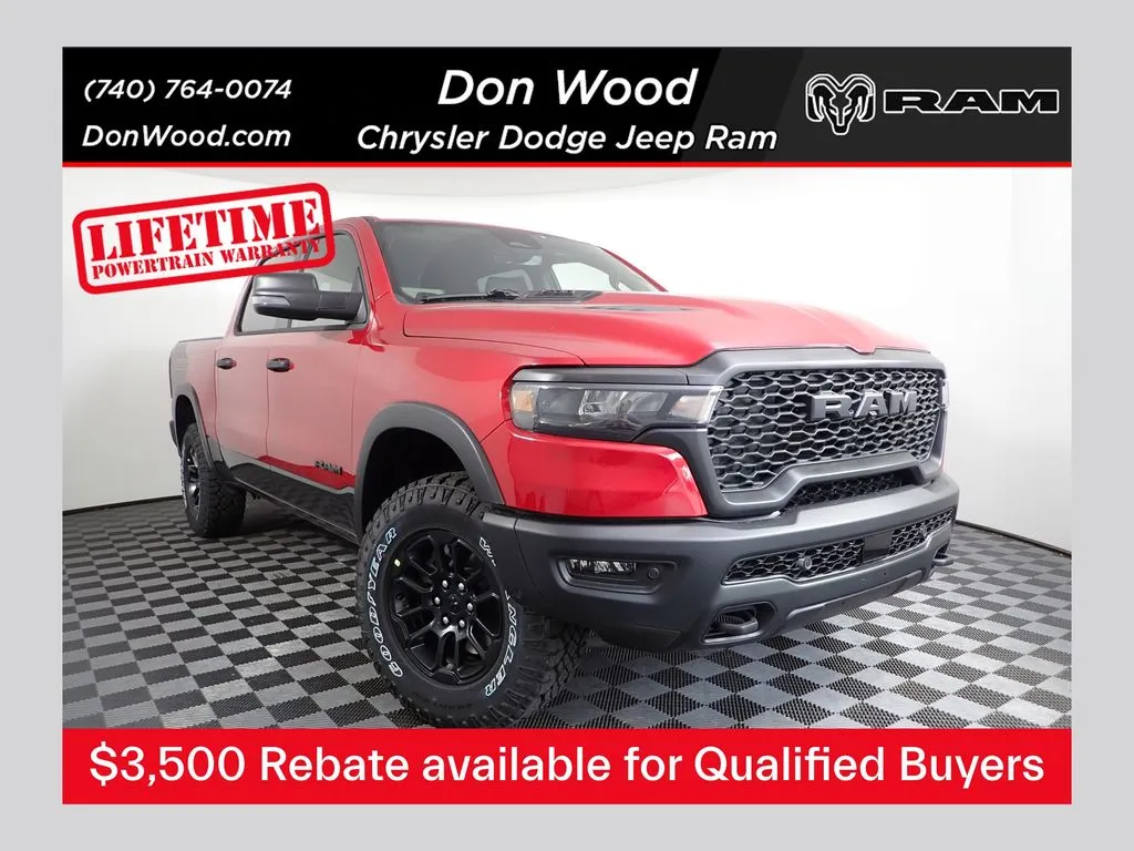 Red 2026 Ram 1500 Rebel for sale in Rockbridge, OH
