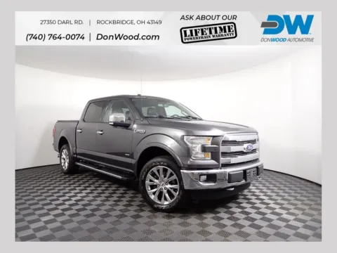 Gray 2016 Ford F-150 Lariat for sale in Rockbridge, OH