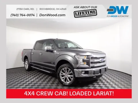 Gray 2016 Ford F-150 Lariat for sale in Rockbridge, OH