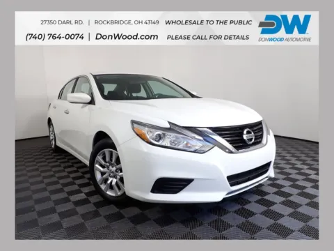 White 2016 Nissan Altima 2.5 S for sale in Rockbridge, OH
