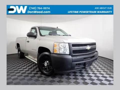 Silver 2009 Chevrolet Silverado 1500 Work Truck for sale in Rockbridge, OH