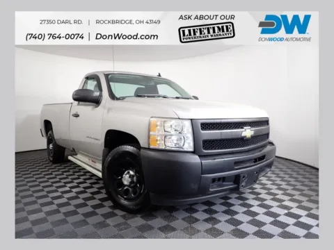 Silver 2009 Chevrolet Silverado 1500 Work Truck for sale in Rockbridge, OH