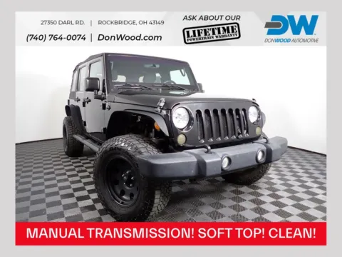Black 2017 Jeep Wrangler Unlimited Sport for sale in Rockbridge, OH