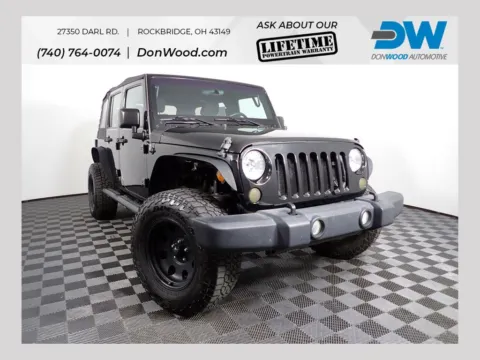 Black 2017 Jeep Wrangler Unlimited Sport for sale in Rockbridge, OH
