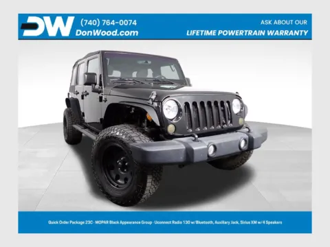 Black 2017 Jeep Wrangler Unlimited Sport for sale in Rockbridge, OH