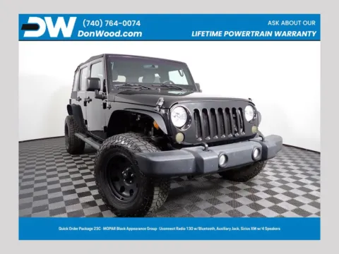 Black 2017 Jeep Wrangler Unlimited Sport for sale in Rockbridge, OH