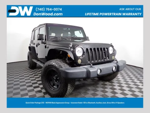 Black 2017 Jeep Wrangler Unlimited Sport for sale in Rockbridge, OH