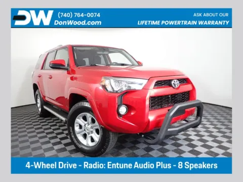 Red 2018 Toyota 4Runner SR5 for sale in Rockbridge, OH