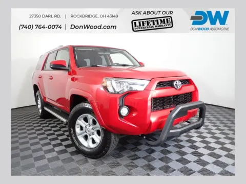 Red 2018 Toyota 4Runner SR5 for sale in Rockbridge, OH