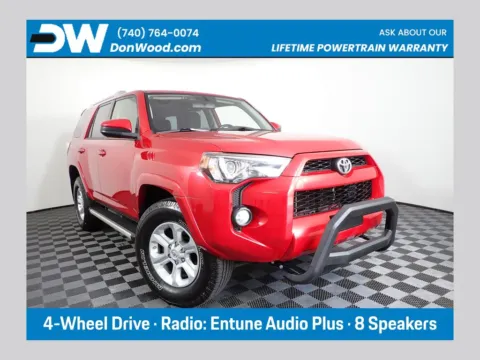 Red 2018 Toyota 4Runner SR5 for sale in Rockbridge, OH