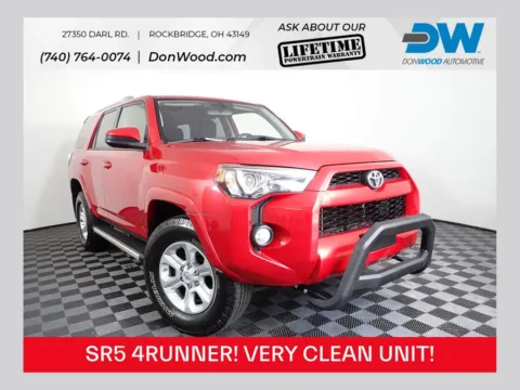 Red 2018 Toyota 4Runner SR5 for sale in Rockbridge, OH