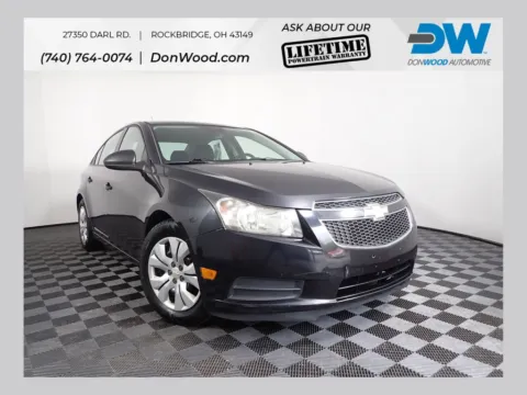 Black 2013 Chevrolet Cruze LS for sale in Rockbridge, OH