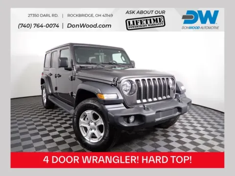Gray 2020 Jeep Wrangler Unlimited Sport S for sale in Rockbridge, OH