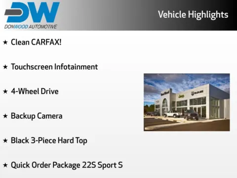 More photos of 2020 Jeep Wrangler Unlimited Sport S at Don Wood Chrysler Dodge Jeep Ram, OH