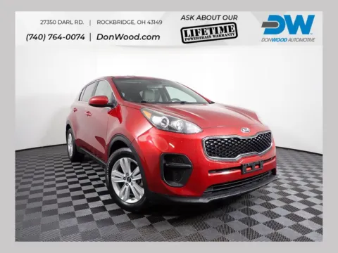 Red 2019 Kia Sportage LX for sale in Rockbridge, OH
