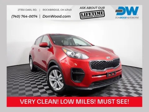 Red 2019 Kia Sportage LX for sale in Rockbridge, OH