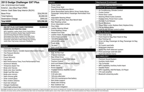 Another view of 2013 Dodge Challenger SXT for sale in Rockbridge, OH at Don Wood Chrysler Dodge Jeep Ram