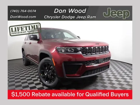 Red 2026 Jeep Grand Cherokee Laredo Altitude for sale in Rockbridge, OH