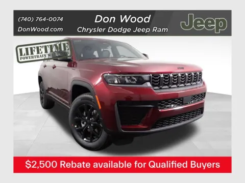 Red 2026 Jeep Grand Cherokee Laredo Altitude for sale in Rockbridge, OH