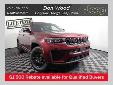 Red 2026 Jeep Grand Cherokee Laredo Altitude for sale in Rockbridge, OH