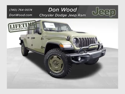 Green 2026 Jeep Gladiator Willys 41 for sale in Rockbridge, OH