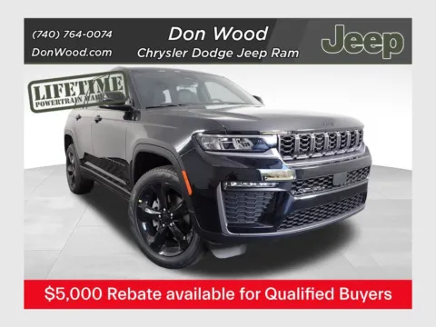 Black 2026 Jeep Grand Cherokee Limited for sale in Rockbridge, OH