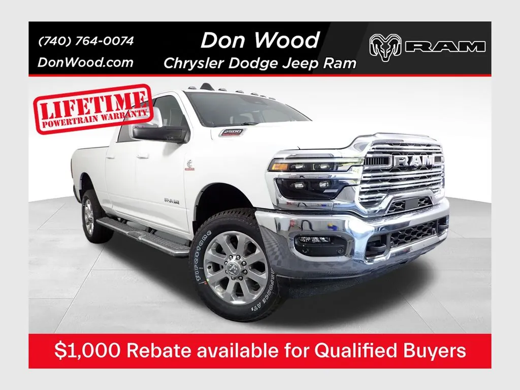 White 2026 Ram 2500 Laramie for sale in Rockbridge, OH