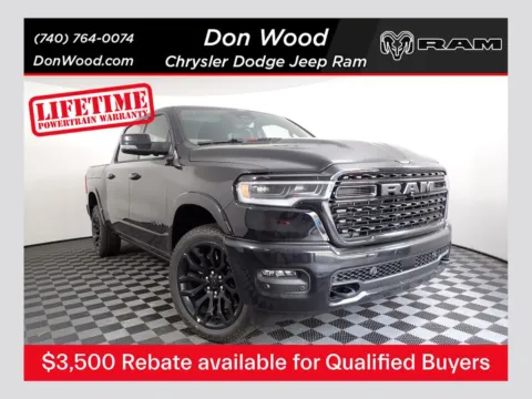 Black 2026 Ram 1500 Limited for sale in Rockbridge, OH