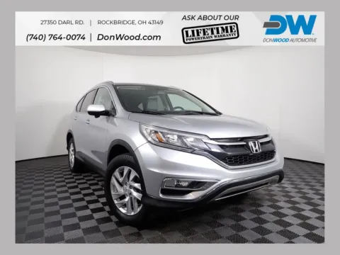 Silver 2015 Honda CR-V EX-L for sale in Rockbridge, OH