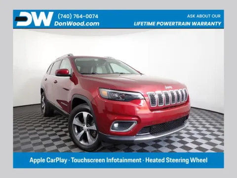 Red 2019 Jeep Cherokee Limited for sale in Rockbridge, OH