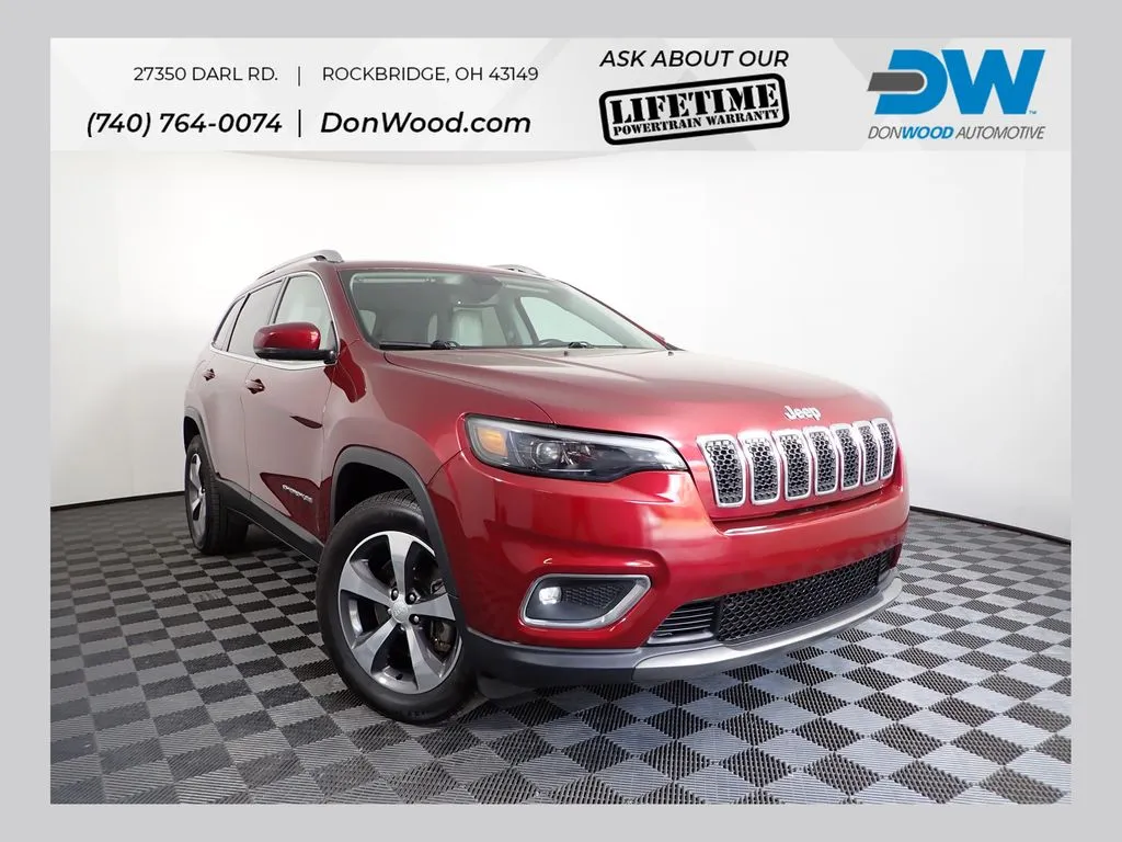 Red 2019 Jeep Cherokee Limited for sale in Rockbridge, OH