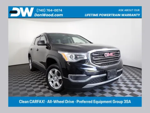 Black 2019 GMC Acadia SLE-1 for sale in Rockbridge, OH