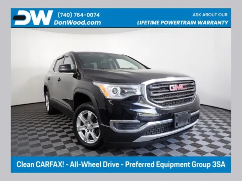 Black 2019 GMC Acadia SLE-1 for sale in Rockbridge, OH
